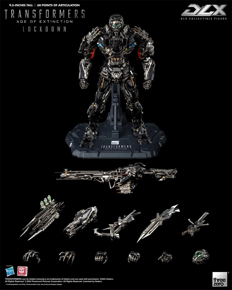 Threezero 3Z04710W0 Lockdown 24CM Action Figure Model Toys In Stock NEW