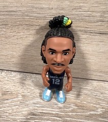2023 Zuru NBA Ballers 5 Figure Ja Morant Memphis Grizzlies Dark blue Jersey Hoop