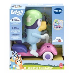 Bluey Scooter Time Bluey Interactive Toy Talks & Moves 3+ Years – NEW IN BOX