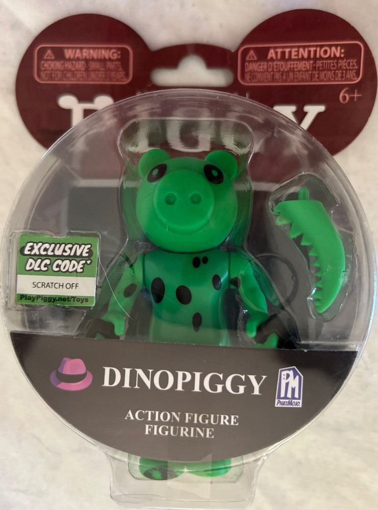 PIGGY Dinosaur Dinopiggy Dinosaur Series 1 Action Figure Roblox DLC New