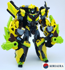 Metal Cardbot S SPARKBIT Spark Bit Yellow Transforming Robot Sports Car Toy 2025