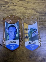 2009 Mattel Avatar Jake Sully & Jake’s Banshee Action Figure Set 3.75” 12×14”