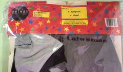 RARE Vintage Catwoman Costume Infant 1-2 Years Ben Cooper Rubies Old Stock 1993