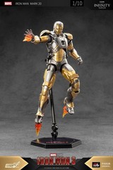zd toys IRON MAN MARK 20 PYTHON 1/10 action figure iron man 3 MARVEL ship July