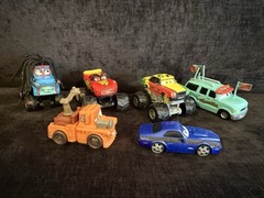 X6 Disney Pixar Cars Toons Deluxe Monster Truck Frightening McMean Diecast