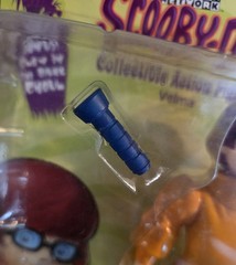 NIB 1999 Scooby-Doo Velma 7″ Action Figure Glow-In-The-Dark Ghoul & Flashlight
