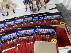 Masters Of The Universe HUGE 19 FIGURE LOT 100% Complete Animated As Seen On TV
