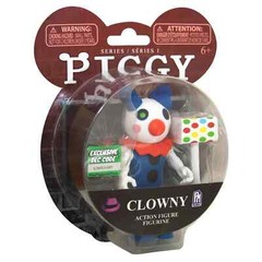 Piggy Clowny Action Figure Series 1- 3.5″ Exclusive DLC Code