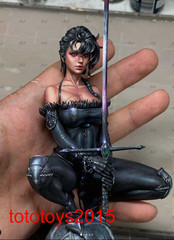 1/87 1/64 1/43 1/24 1/18 woman swordsman Scene Miniture Figure Doll Model Toy