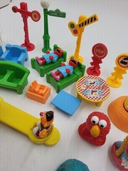 1980s Sesame Street Figures Accessories Vintage 27 Pieces
