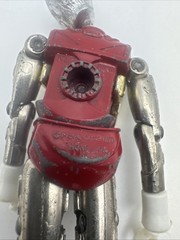 Vintage Mego Micronauts Galactic Warrior, Red, Complete