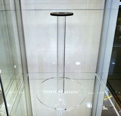 Clear Acrylic Helmet Stand – Full 1:1 Scale