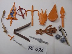 1995 Kenner Hasbro Dragonheart Movie 5 Figure Lot Accessories Weapons Catapult