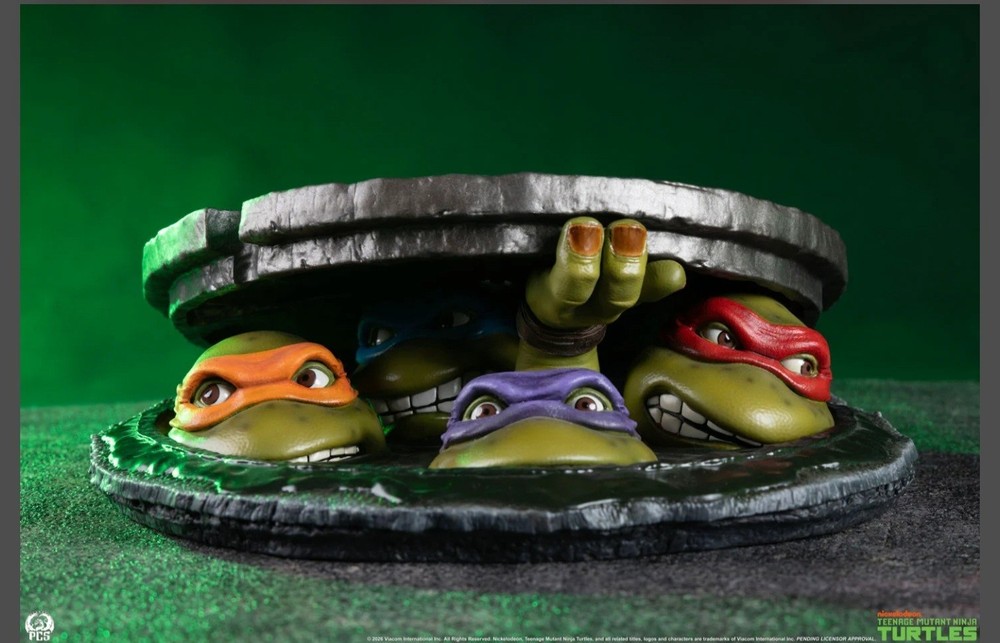 TMNT (1990) Underground (Tabletop Edition) 1/4 Statue Presale- 💥Dec /2026💥