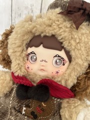 TOPTOY Nommi – Magical Christmas Eve – Gingerbread Puppy – Plush Charm