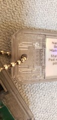 Lot Of 40 Star Wars Hard Plastic Dog Tag Neck Chain By Hasbro 1999 Collectable