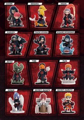 GONG NARUTO: SHIPPUDEN SERIES BATTLE AGAINST AKATSUKI FIGURE BLIND BOX New