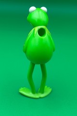 Jim Henson’s The Muppets 1978 Kermit the Frog Toy Figure Action Bends 3”