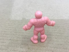 80’s M.U.S.C.L.E. Men Kinnikuman Flesh Color 2″ Bermuda III C Figure #137 Mattel
