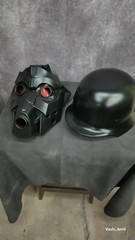 Jin-Roh Wolf Brigade Mask and PLASTIC HELMET Version
