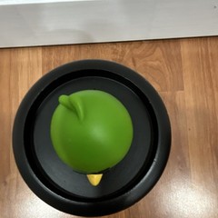 Angry Birds Hal Figurine Green Yellow Black Character Plastic Video Games 2”