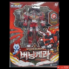 Miniforce Dinoid Warrior DINO COMMANDER STORM TERA THUNDER TYRA BURNING KERA set