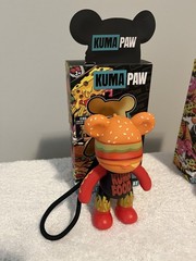 Kuma Paw Collectibles 5.5in Food Edition Opened Blind Box Lot of 2