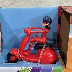 Miraculous: Tales of Ladybug and Cat Noir Felt Mega Mat & Scooter w/ Figure NEW
