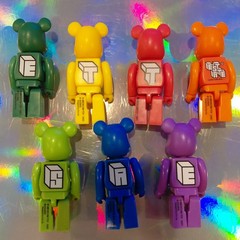 Medicom Bearbrick Full Set ESTATE Letters