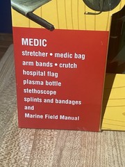 2004 GI Joe 40th Anniversary Action Marine Medic Window Set -1/6 Scale 🔥