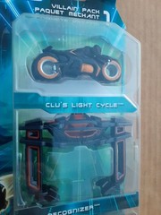 Disney TRON Legacy Spin Master Toys R Us Villain Pack 1 Diecast Mini Vehicles