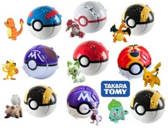 TOMY Pokemon Throw N Pop Poke Ball with Extra Pokemon – Ready to Battle – “NEW”
