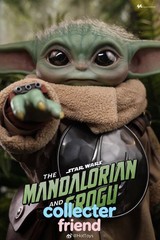 IN STOCK Hot Toys LMS016 Star Wars The Mandalorian and Grogu 1/1 Figure NEW