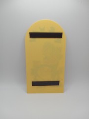 Retro Pac-Man arcade art logo pacman sign magnet 8″inch tall w attached magnets