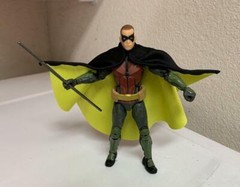 Custom Robin Wired Cape Mcfarlane DC Multiverse Batman 1/12 Animated NOT FIGURE