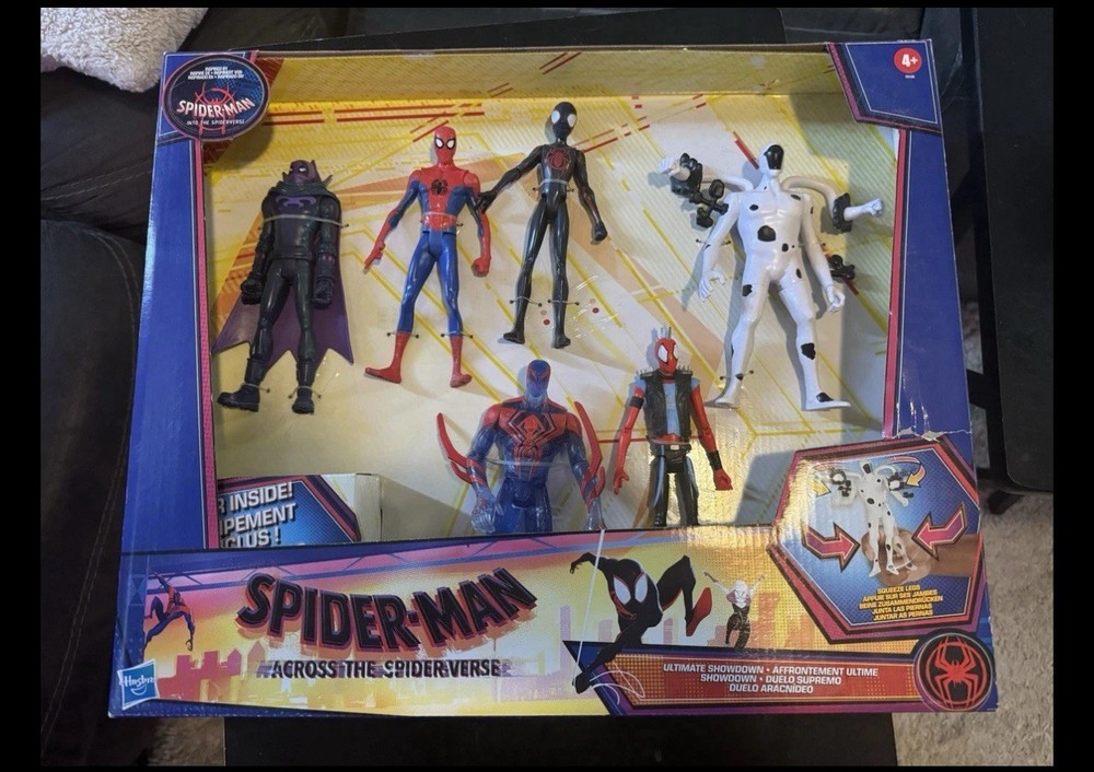 Hasbro Spider-Man Across the Spider-Verse Boxed Action Figure Set – Spider-Man,…