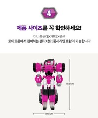 MINIFORCE PENTA X BOT LUCY Ver T. Lucybot Pink Transforming Robot Truck Car 2021