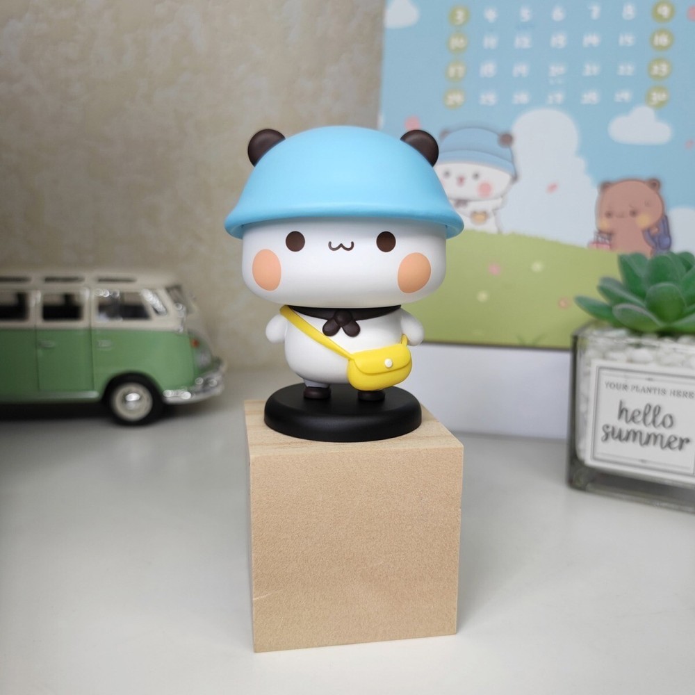 MITAO Sweet Lovely Panda Couple Bubu and Dudu Figure Deco Art Bear Toy Xmas Gift