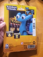 Rainbow Friends Series 2 CYAN Glow in the Dark Toy Action Figure Phat Mojo ERROR
