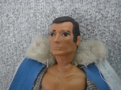 Madelman Spain 6″ action figure Pilot with Jacket & Pants 1970s incomplete