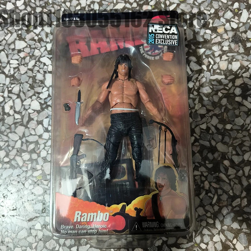 NECA Rambo 2015 SDCC Convention Exclusive The Force of Freedom 7″ Figure