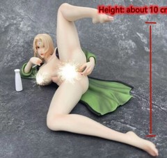 Sexy Adult Anime Statue Figure Cloak Drunken Tsunade Home Deco Art Toy No Box