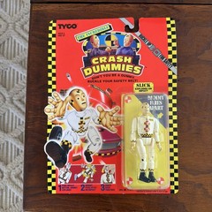 SEALED Crash Test Dummies Bendable Figure SLICK Tyco 1991 New Vintage MOC