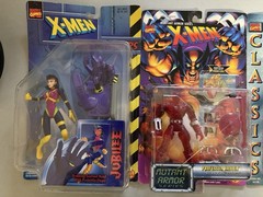 Vintage Toy Biz Xmen Action Figure Lot Of 6 Figures New Cyclops Elektra Jubilee