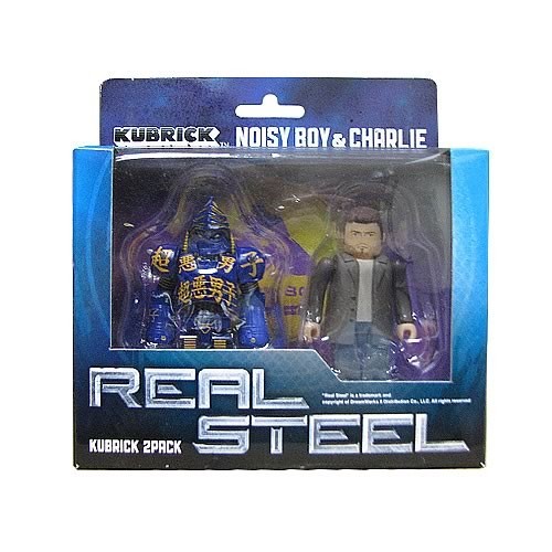 Medicom Real Steel: Noisy Boy and Charlie Kubrick 2-Pack NEW