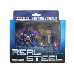 Medicom Real Steel: Noisy Boy and Charlie Kubrick 2-Pack NEW