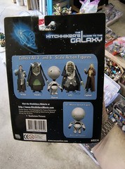 NECA Reel Toys Hitchhikers Guide To Galaxy JELTZ ZAPHOD Action Figures Rare NEW
