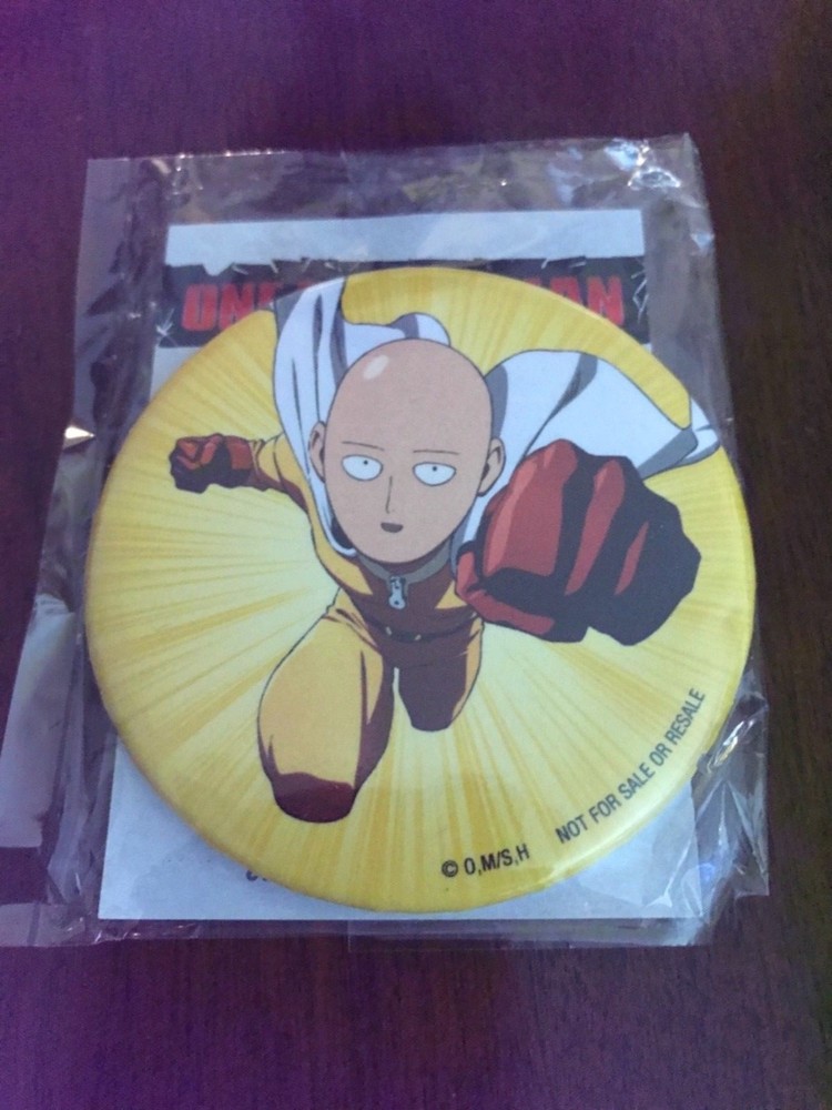New York Comic Con 2018 – NYCC 2018 One Punch Man Button w/Card (In Package)