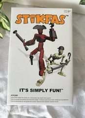 2004 STIKFAS Alpha Male Pirate with Skelton BRAND SPANKING NEW!
