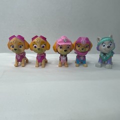Paw Patrol Skye Everest Figures Lot 5pcs Bundle Toy Set Working FeaturePaw Patro